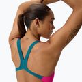 Costum de înot întreg pentru femei Speedo Solid Powerback punchy pink 3