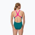 Costum de înot întreg pentru femei Speedo Solid Powerback peacock 2