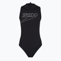 Costum de baie întreg pentru femei Speedo Endurance+ Logo Hydrasuit anthracite 3