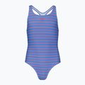 Costum de baie întreg pentru copii Speedo Stripe Print Medalist periwinkle blue