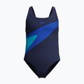 Costum de înot întreg pentru copii Speedo Hyperboom Butterfly Back peacoat/deep sapphire