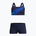 Costum de baie din două piese pentru copii Speedo Hyperboom Butterfly Back peacoat/deep sapphire