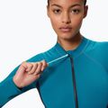 Costum de înot întreg pentru femei Speedo Scuba Flex Zip border blue/black 4