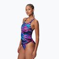Costum de înot întreg pentru femei Speedo Hyperboom Print Medalist anthracite 3