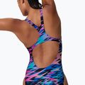 Costum de înot întreg pentru femei Speedo Hyperboom Print Medalist anthracite 5