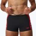 Boxeri de înot Speedo Hyperboom Splice Aquashort anthracite/high risk red 4