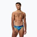 Slipuri de înot pentru bărbați Speedo Hyperboom Print Brief 2.5" peacoat/deep sapphire