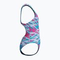 Costum de înot întreg pentru copii Speedo Hyperboom Print Medalist margarita pink 4