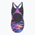 Costum de înot întreg pentru copii Speedo Hyperboom Print Medalist anthracite 2