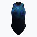 Costum de baie întreg pentru femei Speedo Print Hydrasuit anthracite
