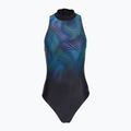 Costum de baie întreg pentru femei Speedo Print Hydrasuit anthracite