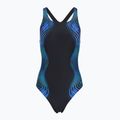 Costum de baie întreg pentru femei Speedo Print Medalist anthracite