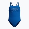 Costum de înot întreg pentru copii Speedo Endurance+ Logo Thinstrap Turkish Sea