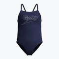 Costum de baie întreg pentru copii Speedo Endurance+ Logo Thinstrap peacoat