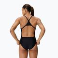 Costum de înot întreg pentru femei Speedo Solid EnduraSoft Turnback Team Black 2