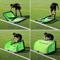 Poartă de fotbal Quickplay Pro Alu Training 180 x 120 cm black/green 8