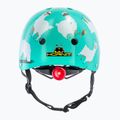 Cască de ciclism pentru copii Hornit Llama turquoise/white 3
