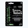 Set de supape presta Peaty's X Chris King MK2 Tubeless Valves 80 mm emerald 2