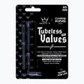 Set de supape presta Peaty's X Chris King MK2 Tubeless Valves 80 mm slate 2