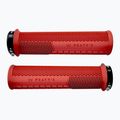 Mânere de ghidon Peaty's Monarch Knurl Thin red