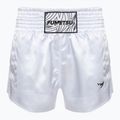 Pantaloni scurți de antrenament pentru bărbați FUMETSU Origins Muay Thai white