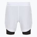 Pantaloni scurți de antrenament pentru bărbați FUMETSU Origins Dual Layer white 2