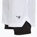 Pantaloni scurți de antrenament pentru bărbați FUMETSU Origins Dual Layer white 3