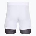 Pantaloni scurți de antrenament pentru bărbați FUMETSU Icon Dual Layer Fight white 2