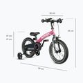 Bicicletă pentru copii  Qplay Miniby 3in1 rose 6