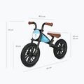 Bicicletă de echilibru pentru copii Qplay Feduro blue 2