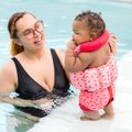Vestă de salvare pentru copii Splash About Early Years Swim strawberry field 5