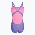 Costum de baie dintr-o singură piesă pentru femei Nike Hydrastrong Multi Print Fastback mov NESSD011-660 2