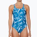 Costum de baie dintr-o singură piesă pentru femei Nike Hydrastrong Multi Print Fastback mineral teal 4