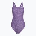 Costum de baie dintr-o singură piesă pentru femei Nike Hydrastrong Multi Print Fastback space purple