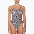 Costum de baie o piesă pentru femei Nike Hydrastrong Multi Print pink bloom 4
