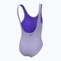 Costum de baie dintr-o bucată pentru copii Nike Multi Logo U-Back lilac bloom 6