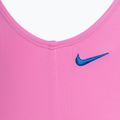 Costum de baie dintr-o bucată pentru copii Nike Multi Logo U-Back playful pink 4