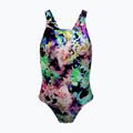 Costum de baie dintr-o piesă pentru copii Nike Hydrastrong Multi Print Fastback rainbow