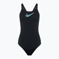 Costum de baie dintr-o piesă pentru femei Nike Hydrastrong 3D Swoosh Fastback black