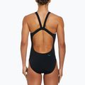 Costum de baie dintr-o piesă pentru femei Nike Hydrastrong 3D Swoosh Fastback black 3