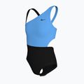 Costum de baie dintr-o piesă pentru copii Nike Color Block Asymmetrical Monokini black 3