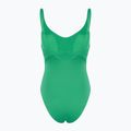 Costum de înot dintr-o piesă pentru femei Nike Essential V-Neck stadium green 2