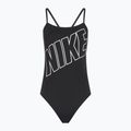 Costum de baie dintr-o piesă pentru femei Nike Hydrastrong Adjustable Crossback black