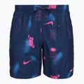 Șorturi de baie pentru bărbați Nike Multi Print 7" Volley midnight navy