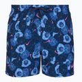 Șorturi de baie pentru bărbați Nike Multi Poppy Print 5" Volley midnight navy