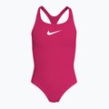 Costum de baie întreg pentru copii Nike Essential Racerback rush pink