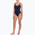 Costum de baie întreg pentru femei Nike Essential V-Neck midnight navy 2