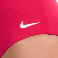 Costum de baie întreg pentru femei Nike Essential V-Neck rush pink 5