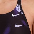 Costum de baie întreg pentru femei Nike Hydrastrong Fastback purple 4