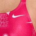 Costum de baie întreg pentru femei Nike Hydrastrong Fastback rush pink 4